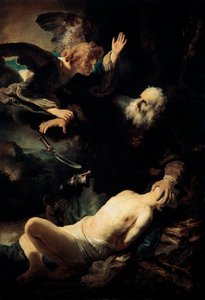 Abraham ofrer Isak, 1635. af Rembrandt van Rijn