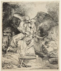 Abrahams offer af Rembrandt van Rijn