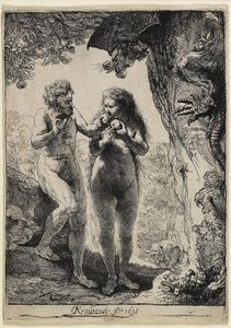 Adam og Eva af Rembrandt van Rijn