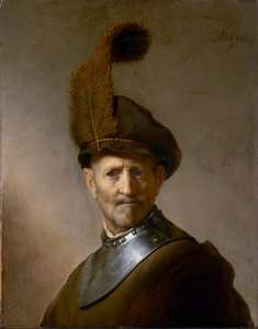 En gammel mand i militærdragt (tidligere kaldet Portræt af Rembrandts far), ca. 1630