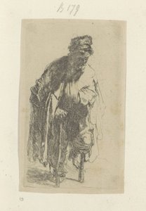 Tigger med et træben Recueil de quatre-vingt-cinq estampes originales (serietitel) af Rembrandt van Rijn