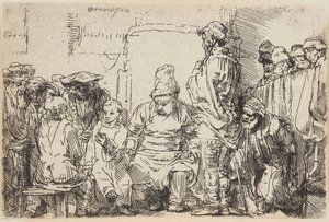 Kristus i diskussion med de skriftkloge af Rembrandt van Rijn