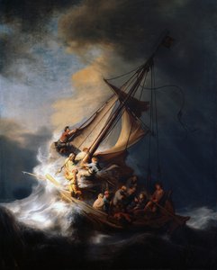Kristus i stormen ved Galilæa-søen, 1633