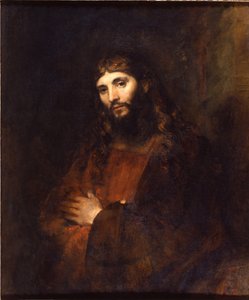 Kristus med foldede arme, 1656-1661 af Rembrandt van Rijn