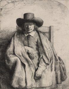 Clement de Jonghe, 1651. af Rembrandt van Rijn