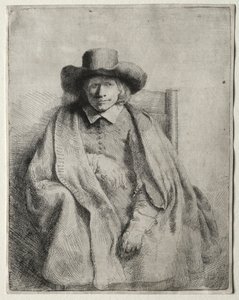 Clement de Jonghe, trykkeri, 1651. af Rembrandt van Rijn