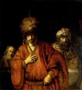 David og Uriah af Rembrandt van Rijn