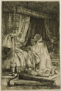 David i bøn af Rembrandt van Rijn