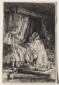 David i bøn af Rembrandt van Rijn