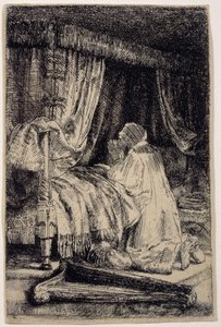 David i bøn af Rembrandt van Rijn