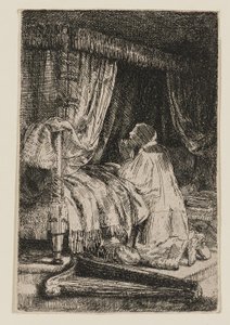 David i bøn af Rembrandt van Rijn