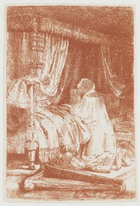 David i bøn af Rembrandt van Rijn