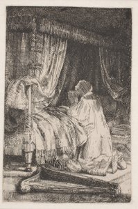 David i bøn af Rembrandt van Rijn
