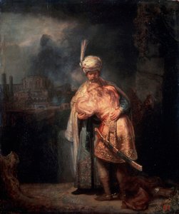 Davids farvel til Jonathan, 1642. af Rembrandt van Rijn