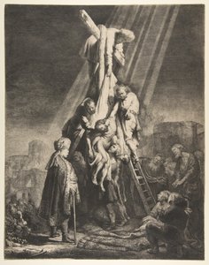 Nedstigning fra korset, 1633. af Rembrandt van Rijn