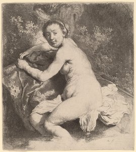 Diana ved badet af Rembrandt van Rijn