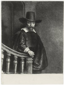 Ephraim Bueno, jødisk læge, 1647 af Rembrandt van Rijn