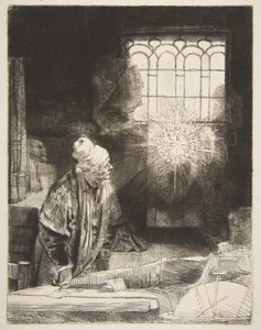 Faust, ca. 1652. af Rembrandt van Rijn