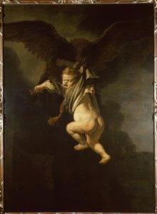 Ganymedes i kløerne på ørnen af Rembrandt van Rijn