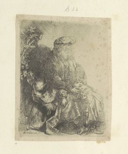 Jacob liefkoost Benjamin Samling af 85 originale tryk (serietitel) af Rembrandt van Rijn