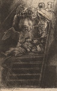Jakobs stige, 1655. af Rembrandt van Rijn