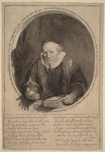 Jan Cornelisz Sylvius af Rembrandt van Rijn