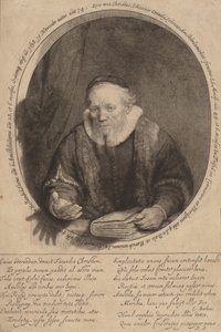 Jan Cornelisz. Sylvius, 1646. af Rembrandt van Rijn