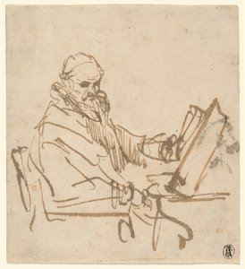 Jan Cornelisz Sylvius, prædikanten af Rembrandt van Rijn