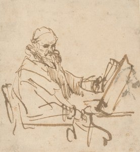 Jan Cornelisz Sylvius, prædikanten, 16441645. af Rembrandt van Rijn
