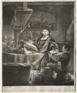 Jan Uytenbogaert af Rembrandt van Rijn