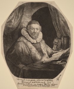 Jan Uytenbogaert af Rembrandt van Rijn