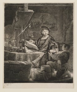 Jan Uytenbogaert, generalkasserer af Rembrandt van Rijn