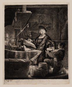 Jan Uytenbogaert, "Guldvægteren" af Rembrandt van Rijn