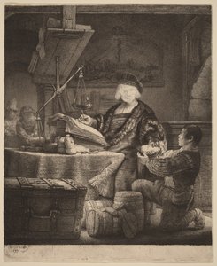 Jan Uytenbogaert, »Guldvejer« af Rembrandt van Rijn