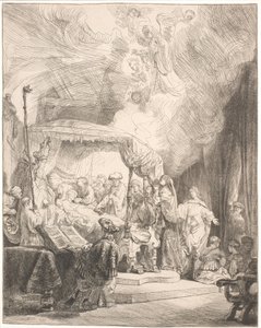 Jomfru Marias død af Rembrandt van Rijn