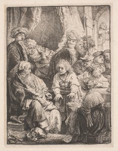 Josef fortæller sine drømme af Rembrandt van Rijn