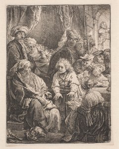 Josef fortæller sine drømme af Rembrandt van Rijn