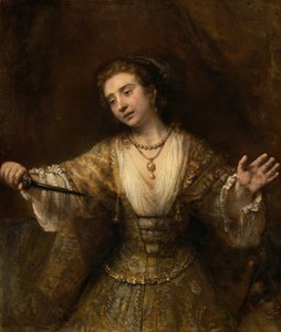 Lucretia, 1664. af Rembrandt van Rijn