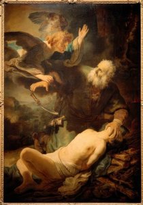 Offer Isaacs af Rembrandt van Rijn
