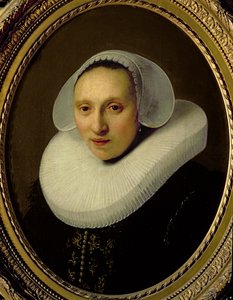 Portræt af Cornelia Pronck, Albert Cuypers hustru, i en alder af 33, 1633