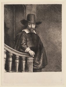 Portræt af Ephraim Bueno af Rembrandt van Rijn