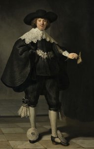 Portræt af Marten Soolmans, 1634