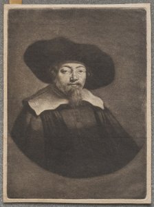 Portræt af Samuel Manasseh Ben Israel af Rembrandt van Rijn