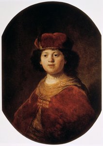 Portræt af en dreng, 1600-tallet af Rembrandt van Rijn