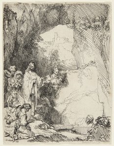 Opvækningen af Lazarus af Rembrandt van Rijn