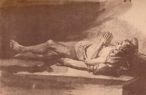 Rembrandt - Study of a Recumbent Model, 1903 af Rembrandt van Rijn