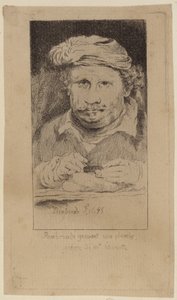 Rembrandt 1645 selvportræt i Mariettes samling af Rembrandt van Rijn