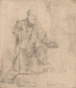 Sankt Peter i bod, 1645. af Rembrandt van Rijn