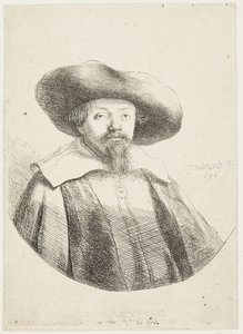Samuel Manasseh Ben Israel af Rembrandt van Rijn