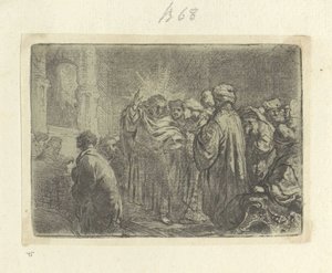Schatpenning Samling af 85 originale tryk (serietitel) af Rembrandt van Rijn